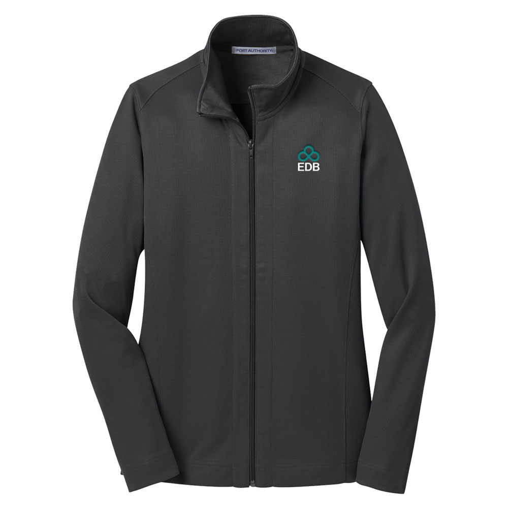 Ladies' Port Authority Vertical Full Zip Jacket